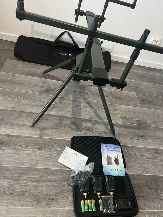 Set RodPod 4 Posturi + avertizori 4 plus statie WindBlade