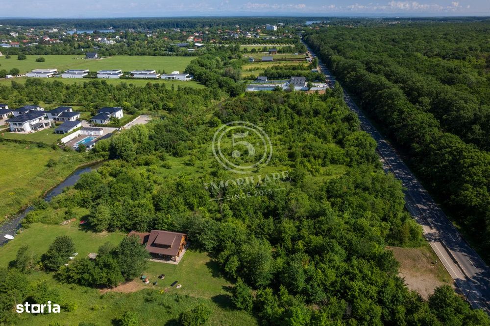 Teren 5.515 mp langa Lidl Snagov – Iesire la Lacul Snagov