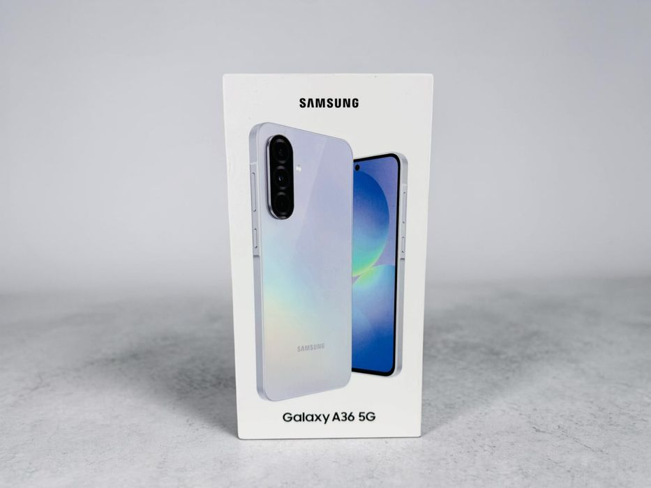 НОВ! Samsung Galaxy A36 5G 256GB 8RAM Awesome Lavender 2г. Гаранция!