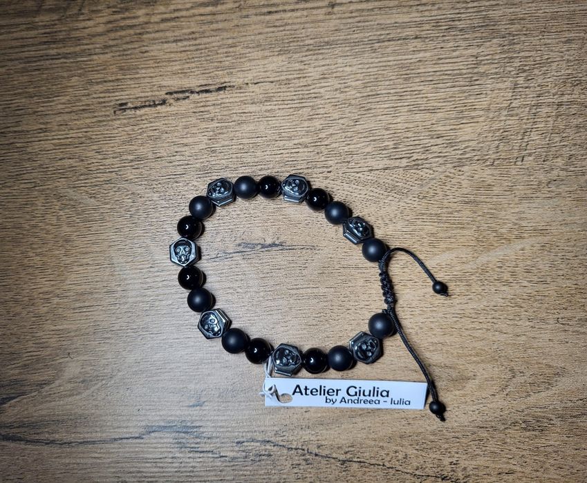 Brățări bărbătești cu pietre semiprețioase