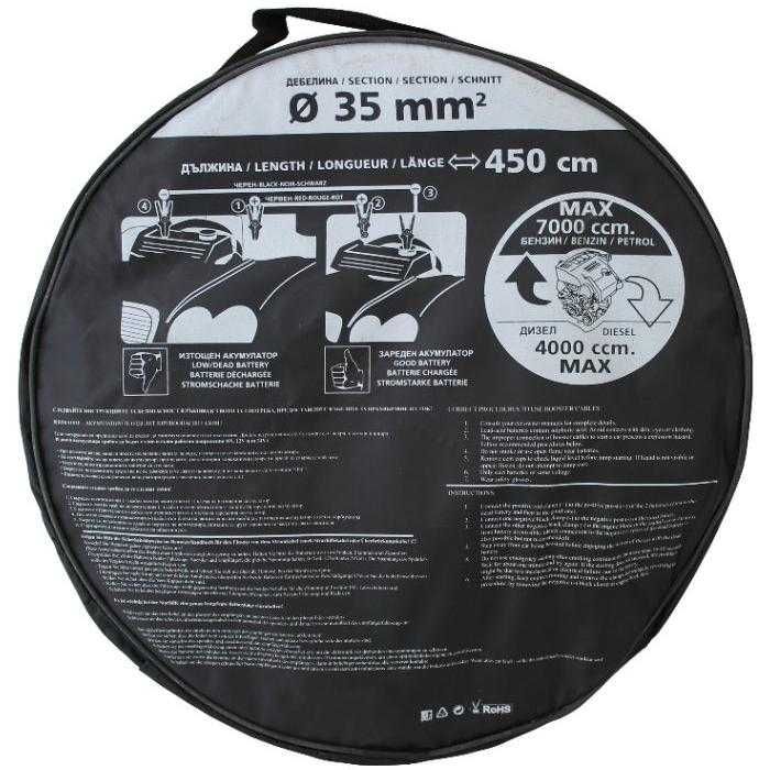 Дебели Кабели За Прехвърляне На Ток, За Бусове, Камиони, Коли