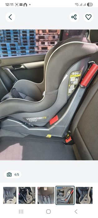 Scaun auto peg prego