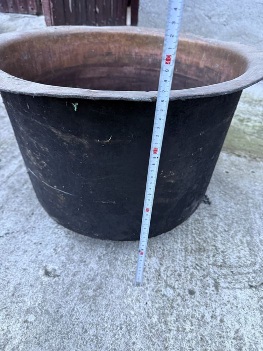 Cazan de cupru cu racitor