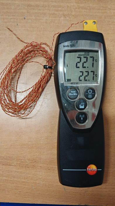 Termometru Testo 925 cu termocuplu tip k