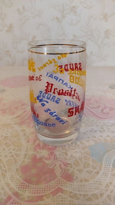 Стаканы богема Чехословакия 6шт, новые 400гр,