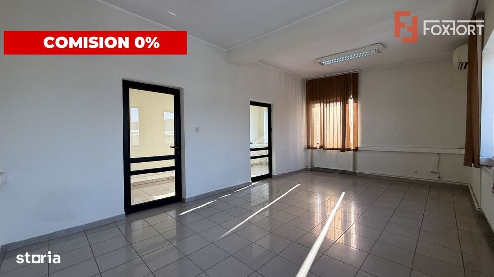 Comision 0% Birou de inchiriat 25 mp, zona Lipovei