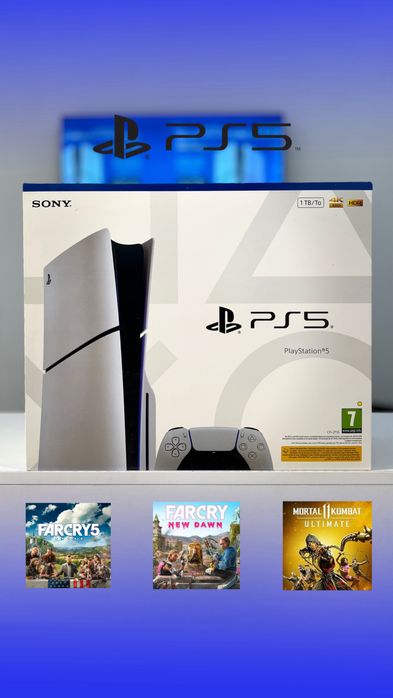 Playstation 5 Slim с дисководом