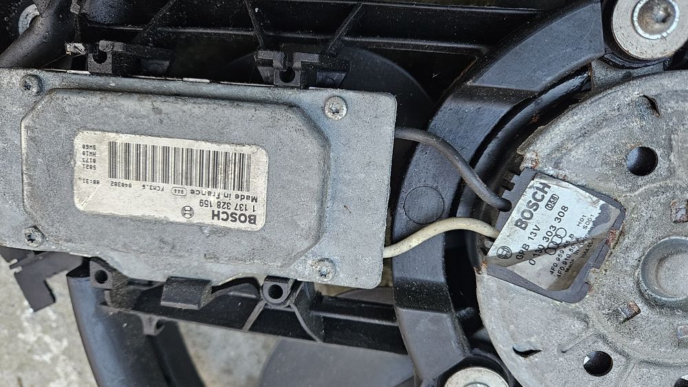 Вентилатор за охлаждане на двигателя за Audi A6 C6 3.0/2.7 TDI