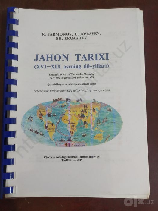 8-sinf jahon tarix