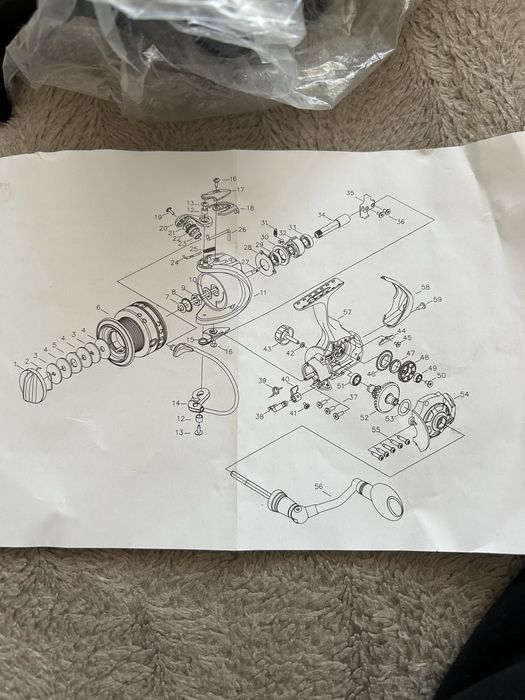 Продам катушку kaida 6000