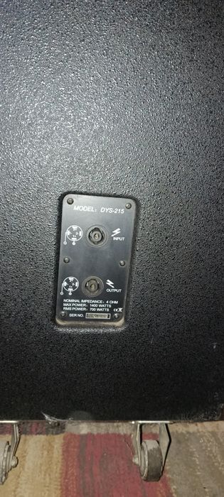 De vânzare pachet Boxe + Putere + Mixer