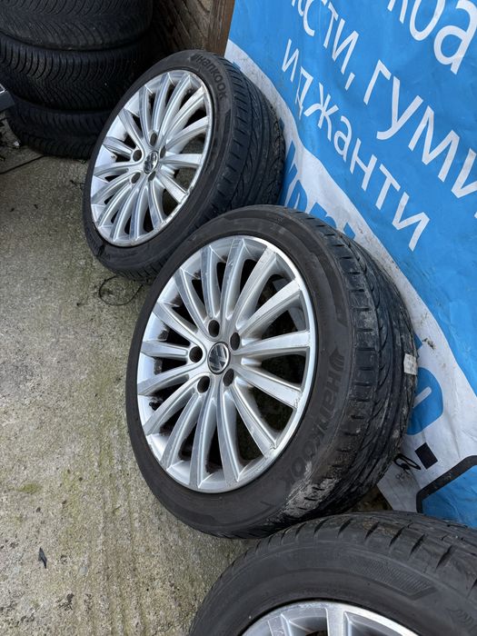 18 5х120 джанти с гуми транспортер