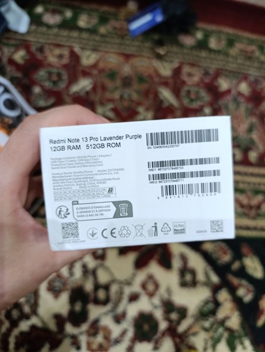 Redmi 13 garantiyasi bilan