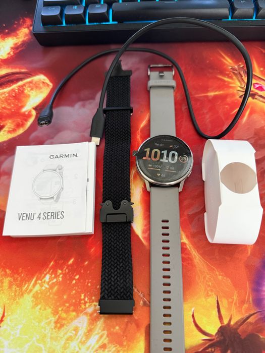 Garmin Venu 4 45mm, Silver