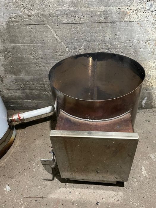 Дровяной водонагреватель для бассейна и дачи