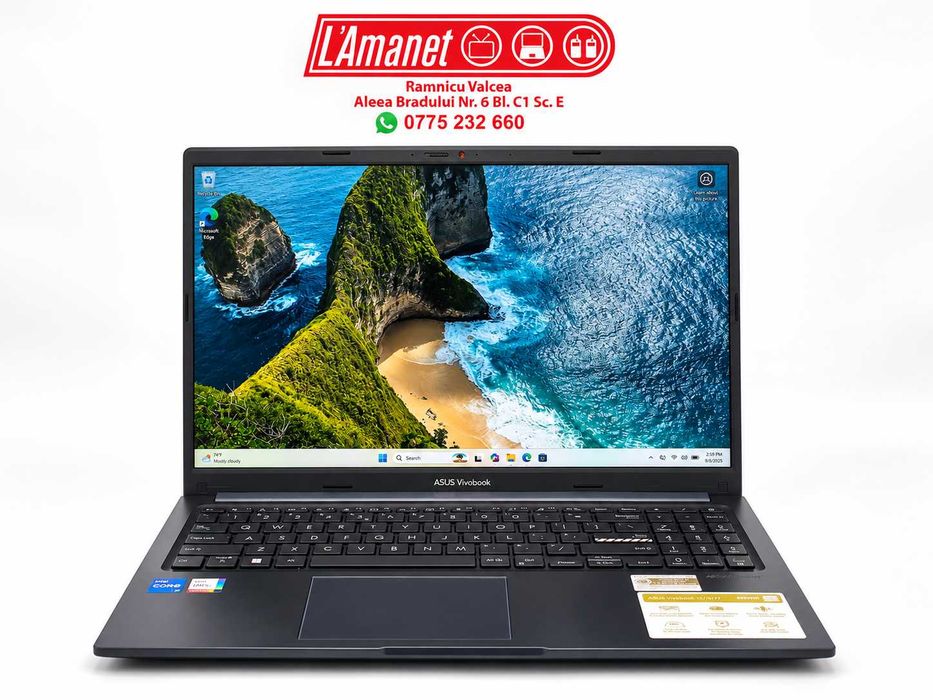 Laptop 15.6" Asus VivoBook 15 R1504ZA i7-1255U 16GB 512GB SSD Intel Iris Xe Graphics