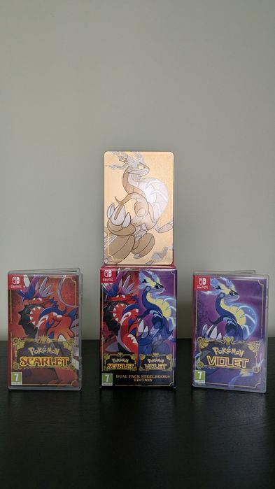 Pokémon Scarlet & Violet – Dual Pack Steelbook Edition