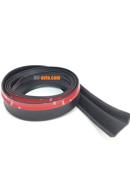 Лип Спойлер SAMURAI за предна броня и прагове- ЧЕРЕН А-3382-3