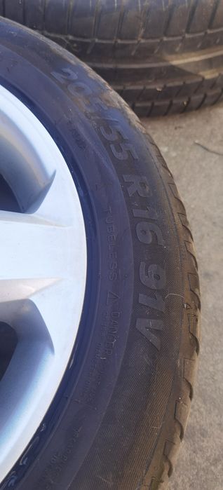 Set 4 Jante Structurale Opel 16" + Capace Originale + A