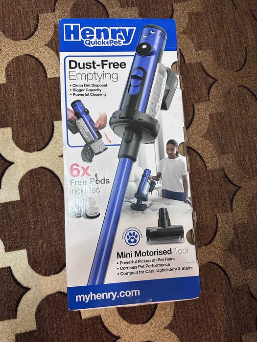 Henry Quick Pet – безжична прахосмукачка