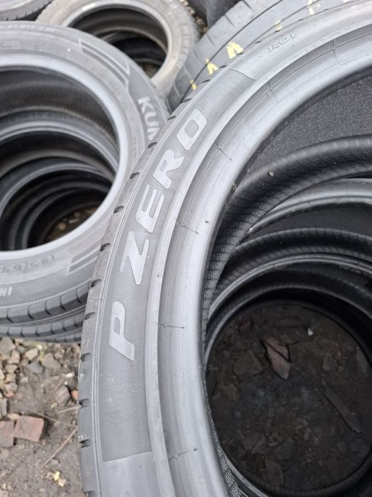 Vand set 4 anvelope 255 40 21 pireli bune de vara nu au defecte