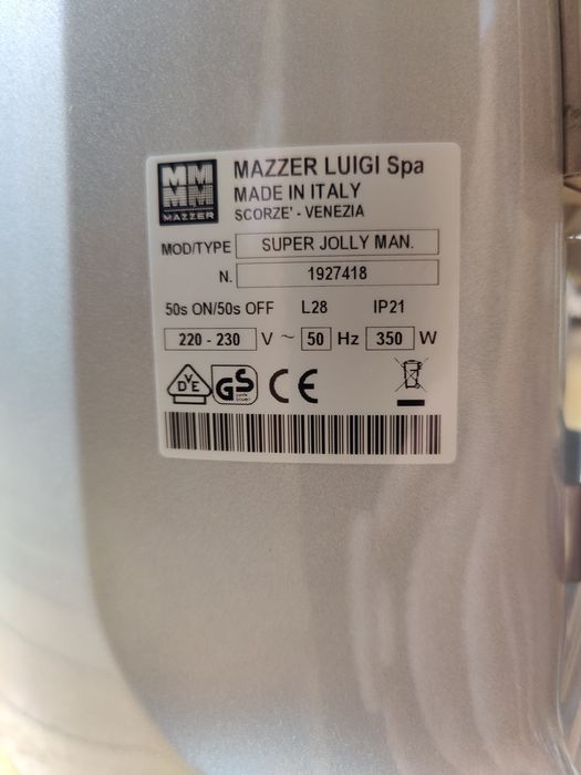 Mazzer Super Jolly rasnita profesionala