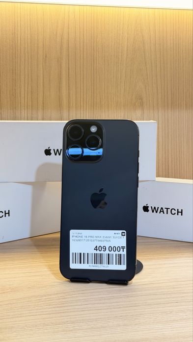 iPhone 16 Pro Max 256GB 91% 0-0-12/24