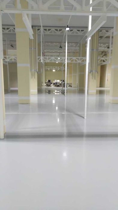 Полимерные наливные полы под ключ: от стяжки по УЗбекистану 2 млн кв.м