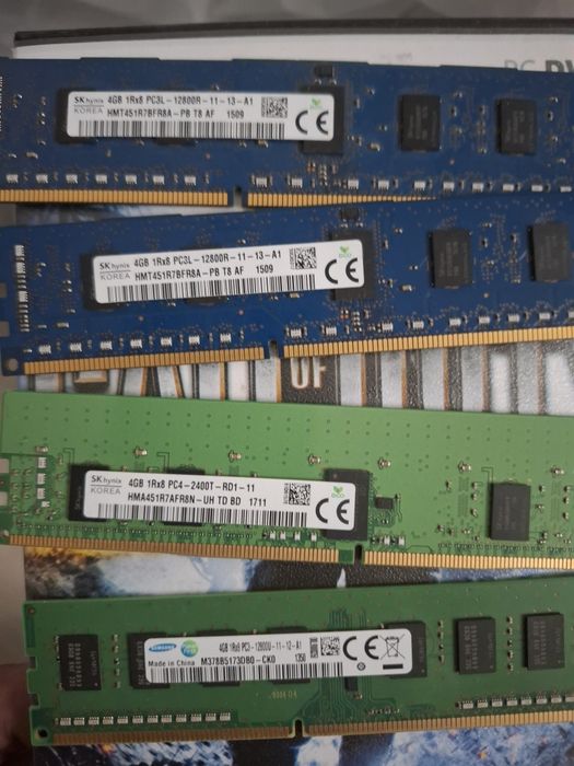 Оперативки 4 гигабайт