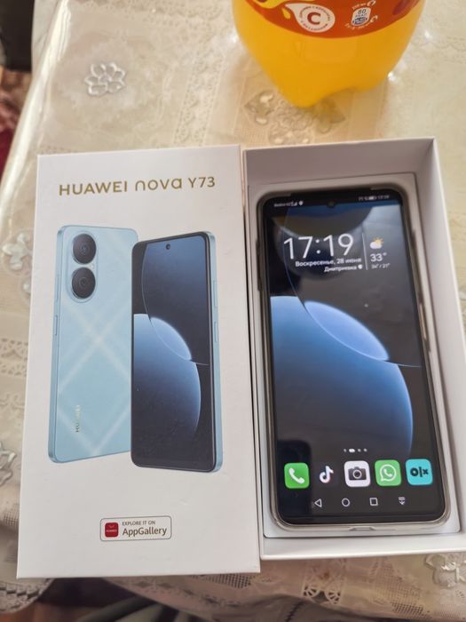 Хуавей нова 73 почти новвй
