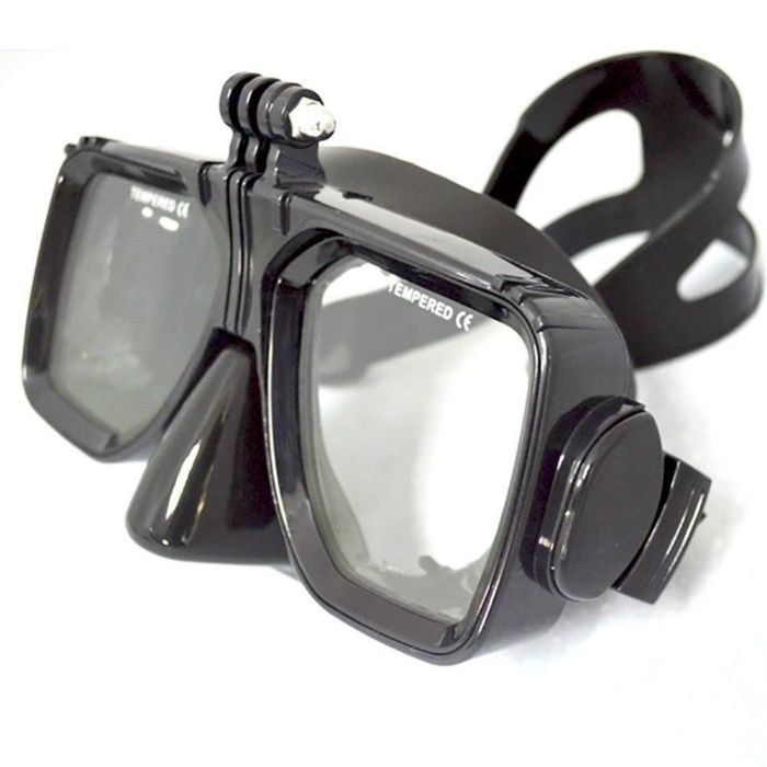Маска за гмуркане GARV Diving Mask за екшън камери GoPro гр. Бургас  Промишлена зона - Север •