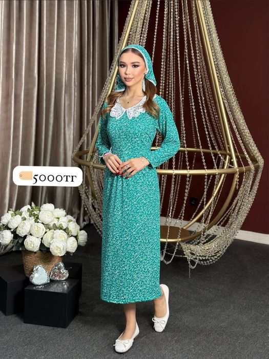 Үйге киюге арналған санді халаттар