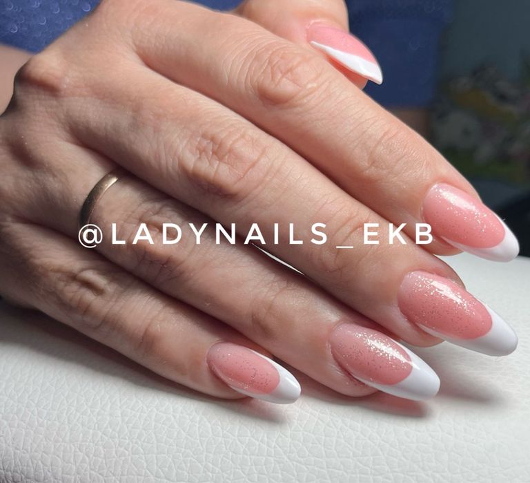 Маникюр наращивание на дому