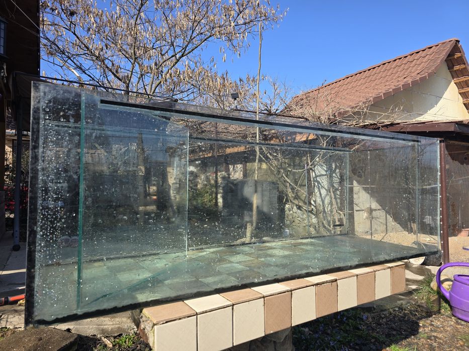 Acvariu 320 litri, dimensiuni exterioare 150x50x50