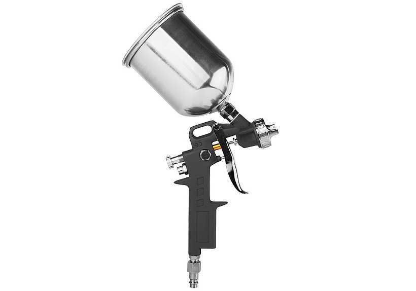 Краскопульт пневматический 600 г, верхний бачок, сопло 1, 5 мм