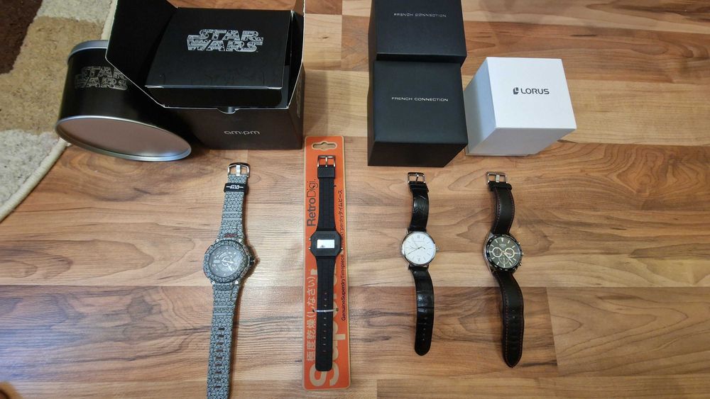 ceasuri Lorus Superdry French Conection Star Wars AM PM casio cutie