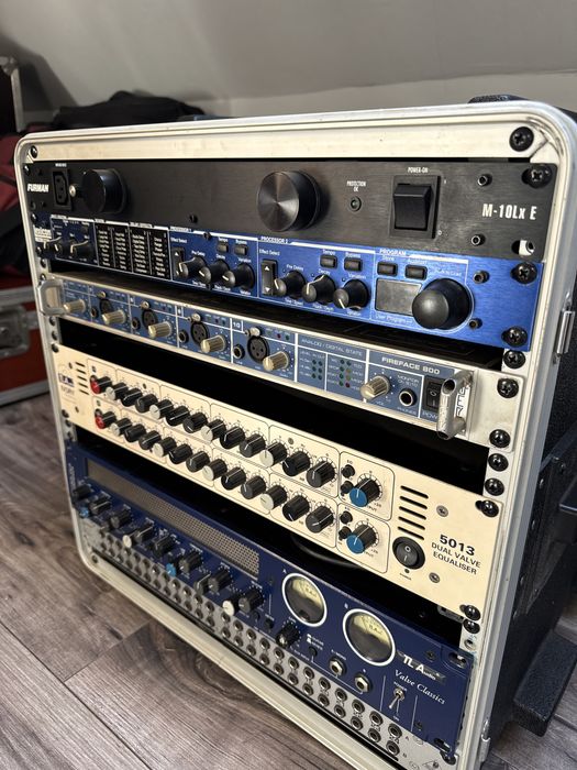 RACK CU RME Fireface 800 , Compresie, Eq….