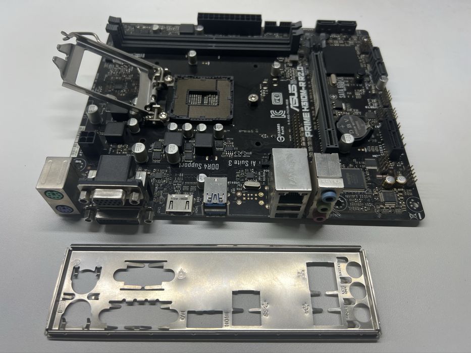 Материнская плата LGA1151v2 Asus Prime H310M-R в отличном состоянии