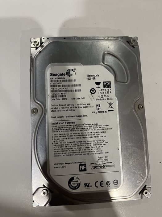 Hdd 500gb
