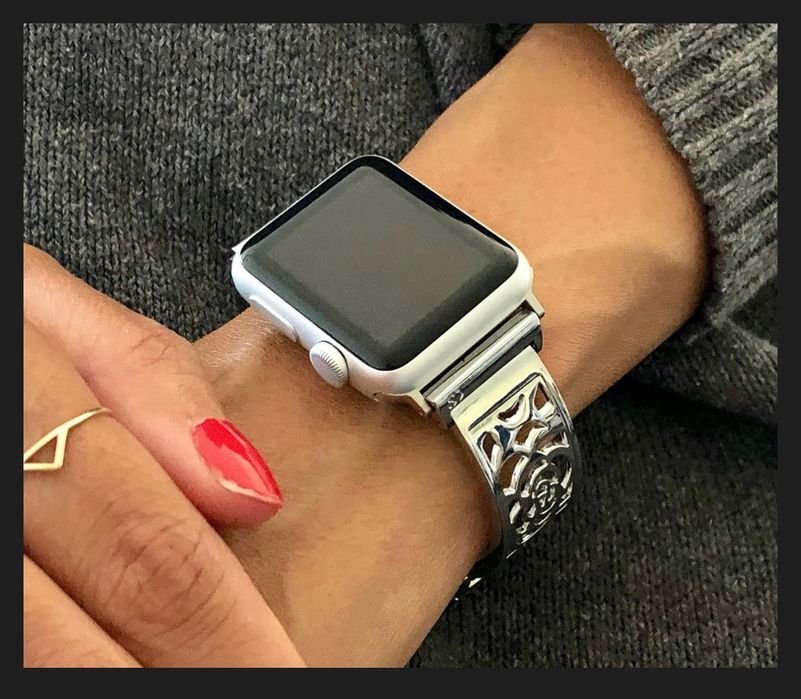 Сребърна каишка за apple watch Simeon D jewelry