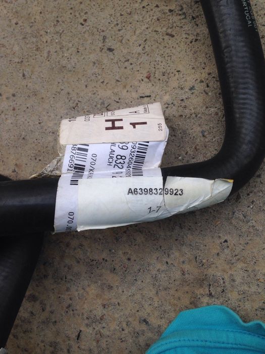 Запчасти на Мерседес Вито 639