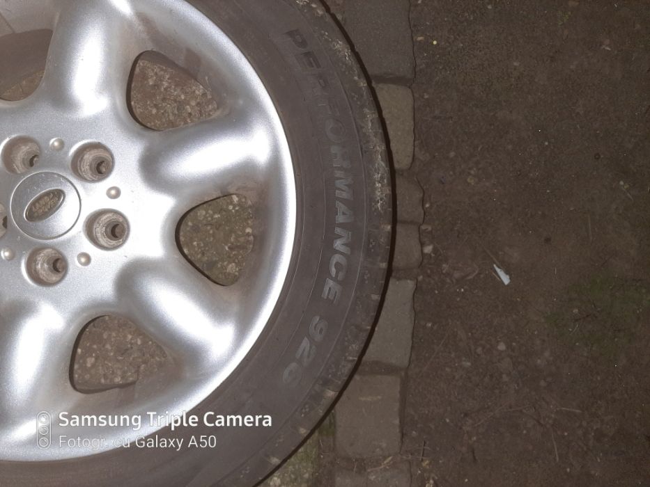 Roti cu janta aluminiu si cauciucuri de vara land rover de 17
