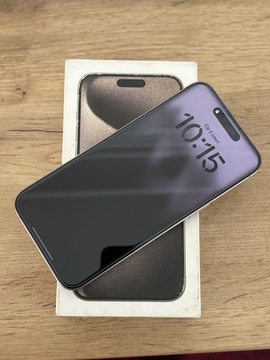 Iphone 15 pro max natural titanium ideal