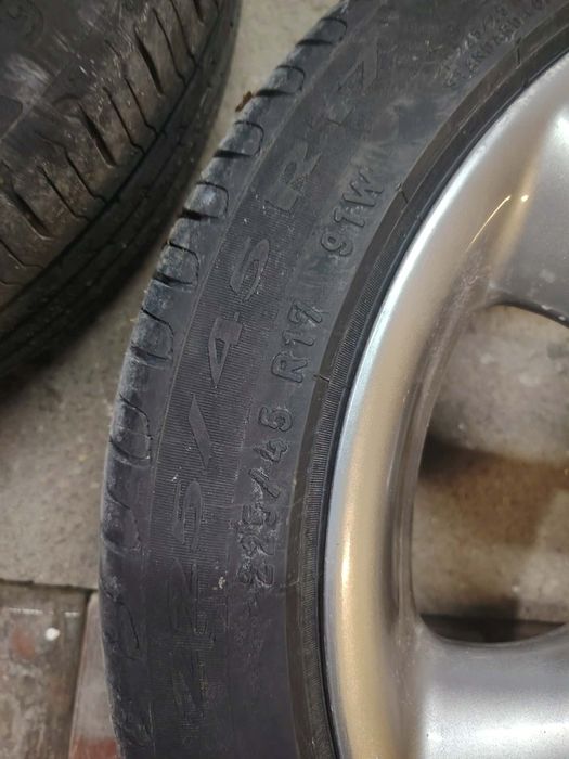 Джанти 17цола с гуми за Мерцедес w204