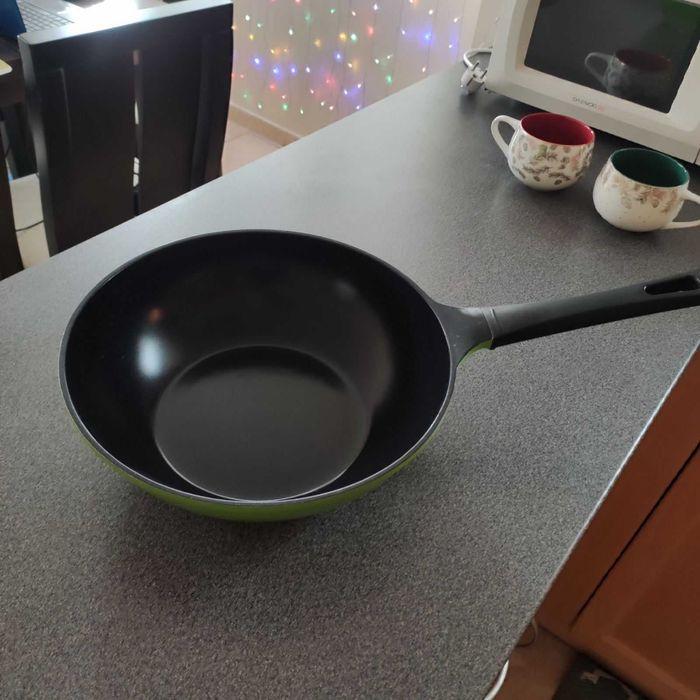 Голям дълбок тиган Ozeri с незалепващо керамично покритие