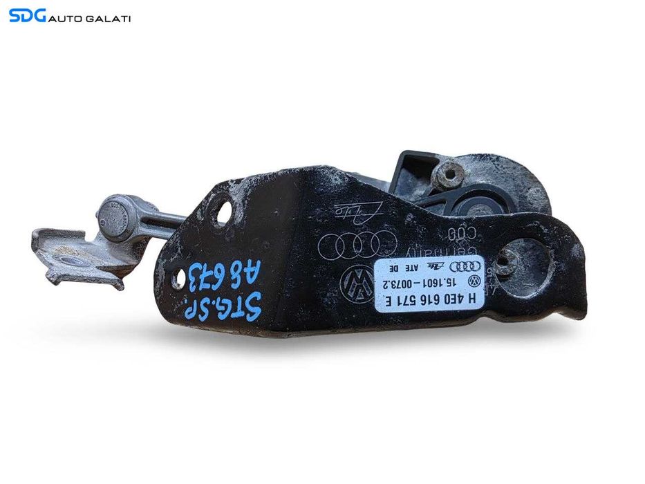 Senzor Cantar Nivel Suspensie Faruri Spate Stanga Audi Q7 4L 2006 - 2015 Cod 4E0616571E, 4E0907503C [N6488]