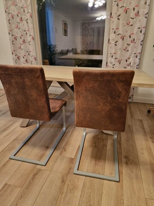 Masa de living/birou cu 8 scaune