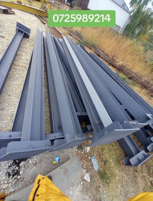 Vand structura metalica din profile HEA 240 260 si IPE 270 300