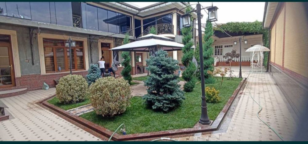 Газон+ланшафт дизайн лойихалар+Палив+Микроклимат хизматлари мавжуд.