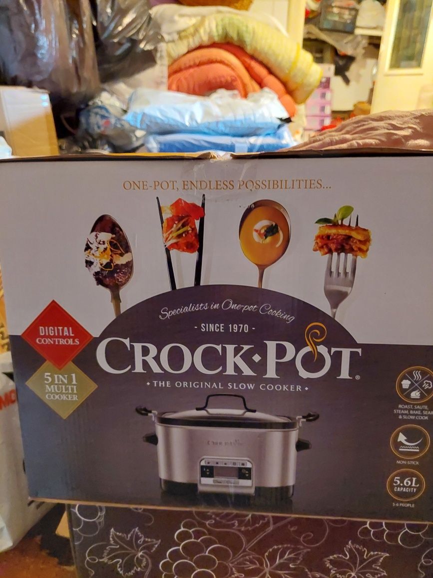 multicooker 5in1 digital 5.6 l crock pot